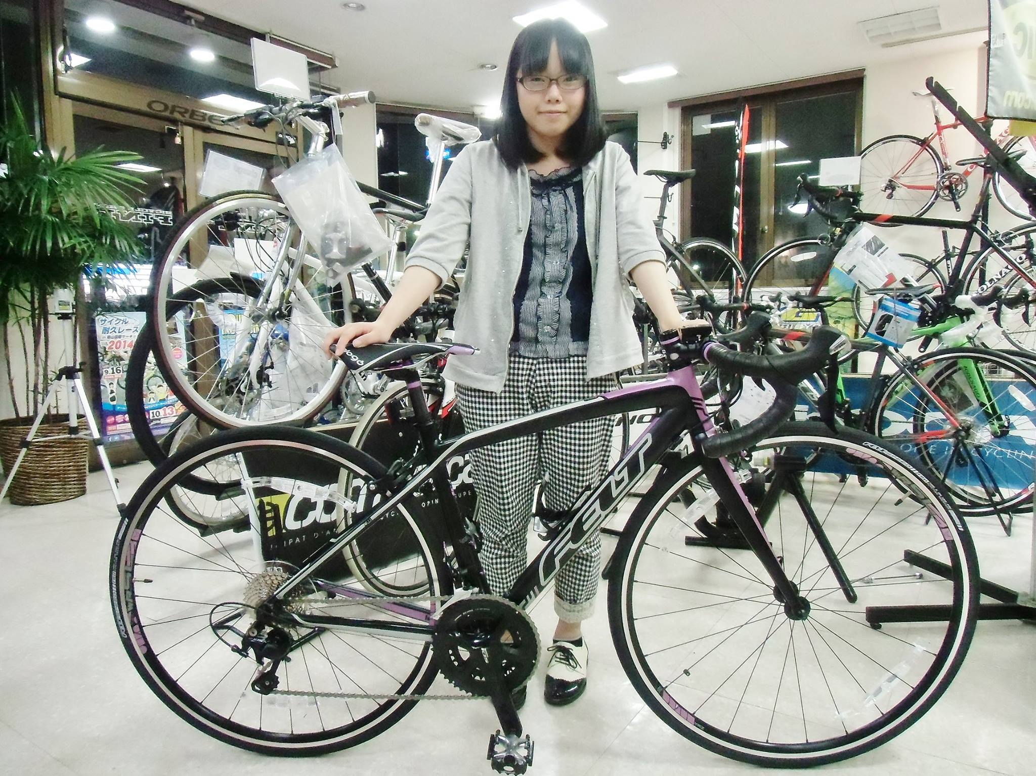 2015年 FELT ZW85 お買い上げいただきました♪♪♪ FINE 自転車販売 福山市 ロードバイク