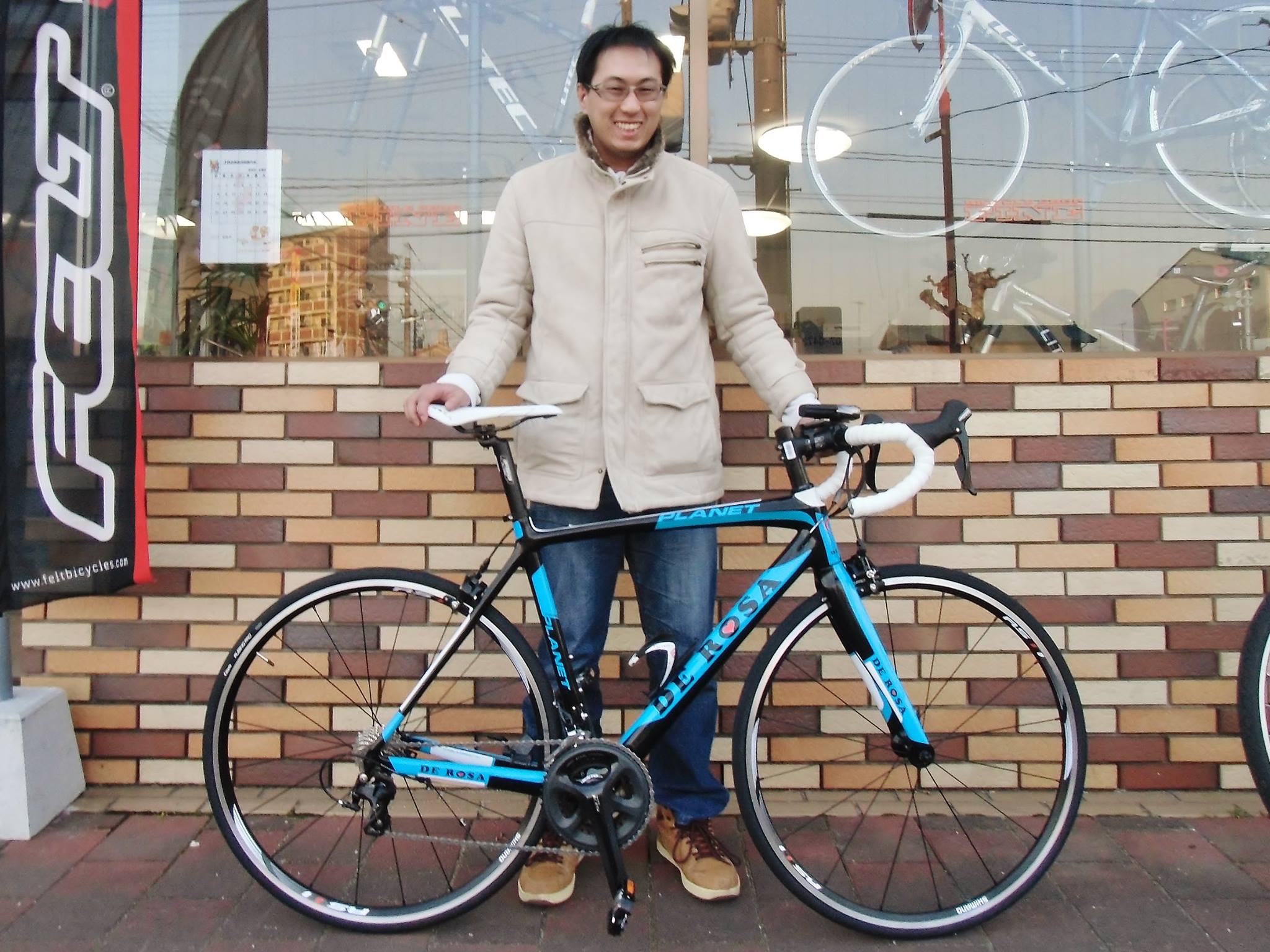 DE ROSA PLANET お買い上げいただきました！！ | 自転車販売 | 広島県福山市 | ロードバイク | マウンテンバイク