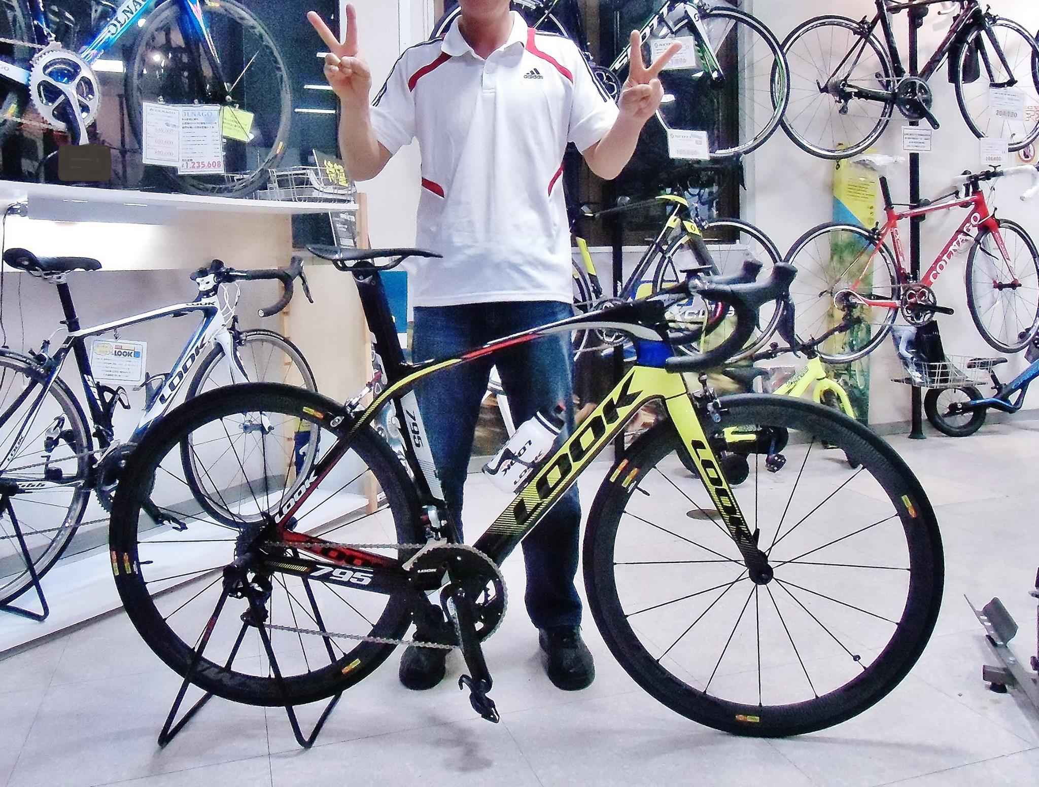 出ました 戦闘機 Look 795 Light お買い上げいただきました 自転車販売 広島県福山市 ロードバイク マウンテンバイク Bicycleshop Fine ファイン