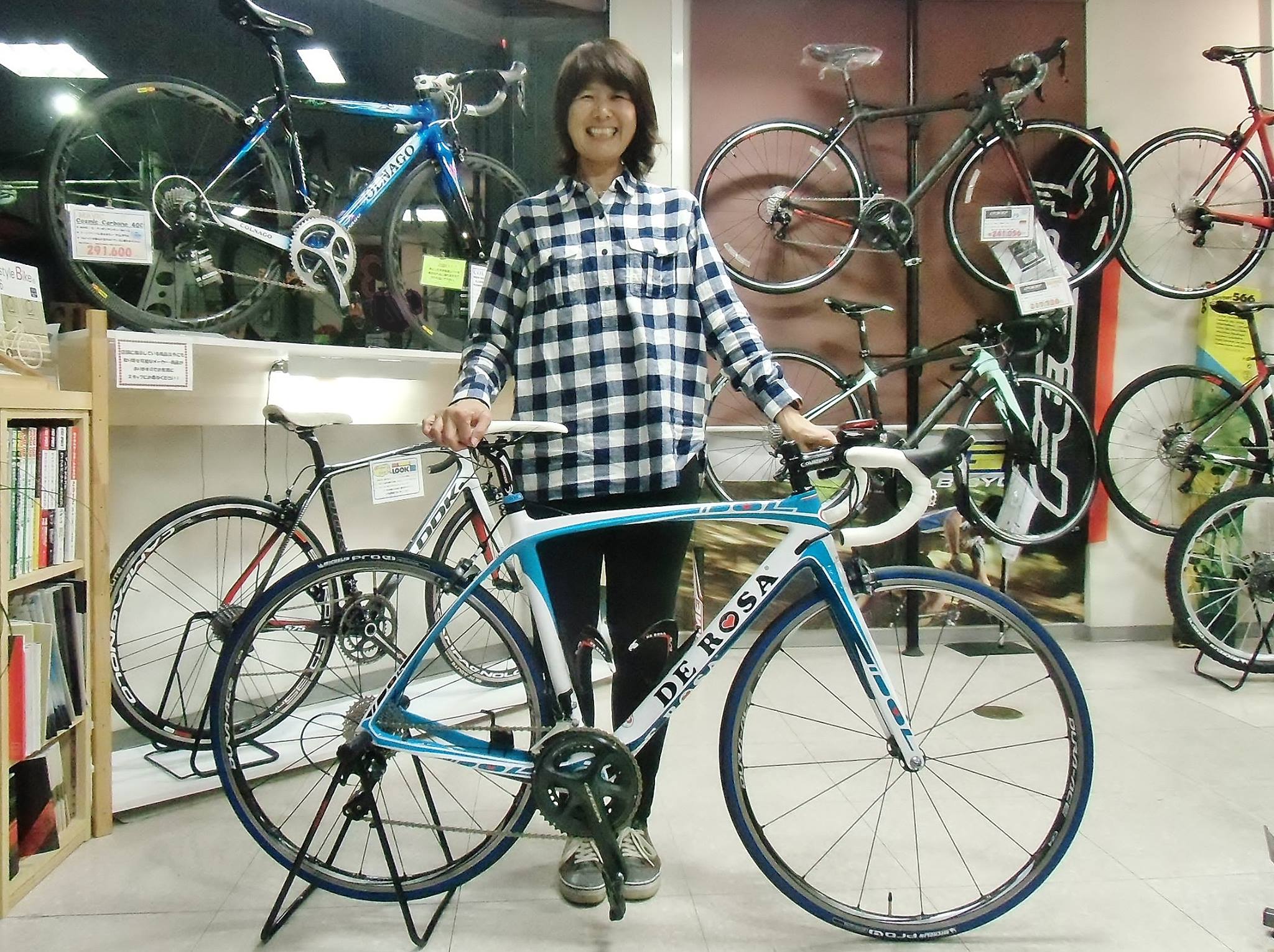 De Rosa Idol お買い上げいただきました 自転車販売 広島県福山市 ロードバイク マウンテンバイク Bicycleshop Fine ファイン