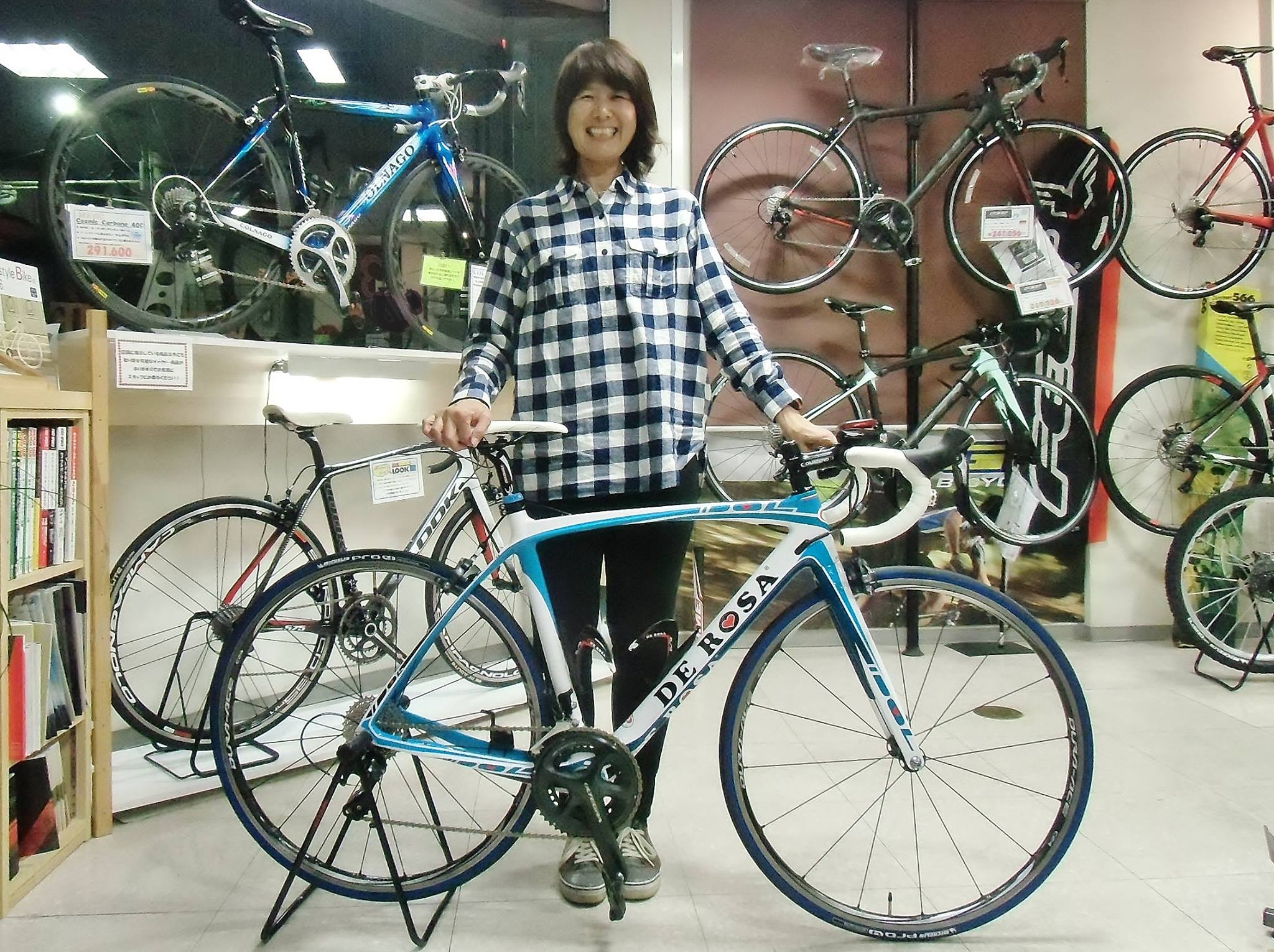 De Rosa Idol お買い上げいただきました 自転車販売 広島県福山市 ロードバイク マウンテンバイク Bicycleshop Fine ファイン De Rosa Idol お買い上げいただきました 自転車販売 広島県福山市 ロードバイク マウンテンバイク Bicycleshop Fine ファイン