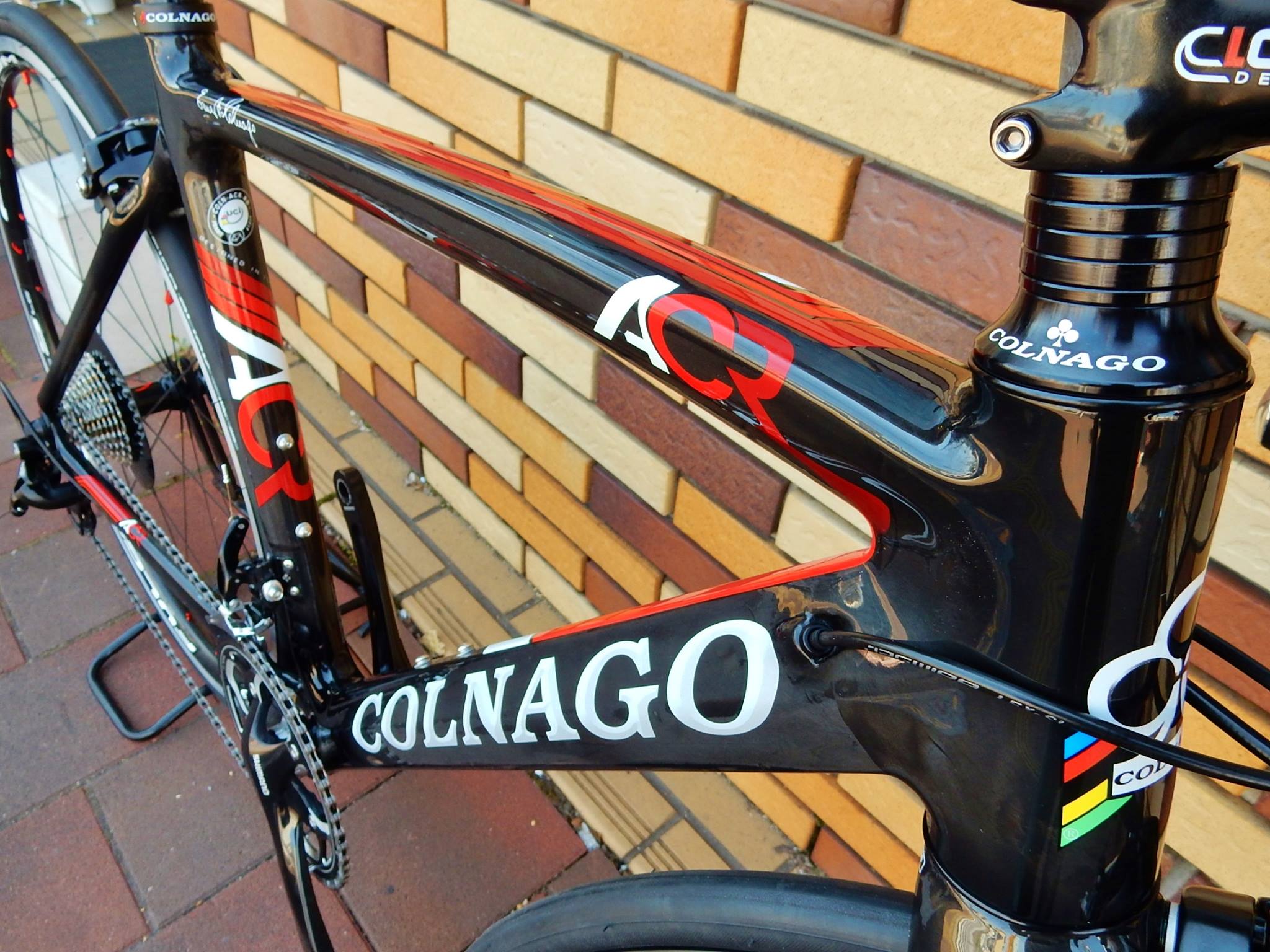 2016　COLNAGO colnago コルナゴ　イタリアメーカー　AC-R ac-r エーシーアール　サイクリング　ロングライド　レース　長距離　フルカーボンロードバイク　広島県福山市　FINE fine ファイン