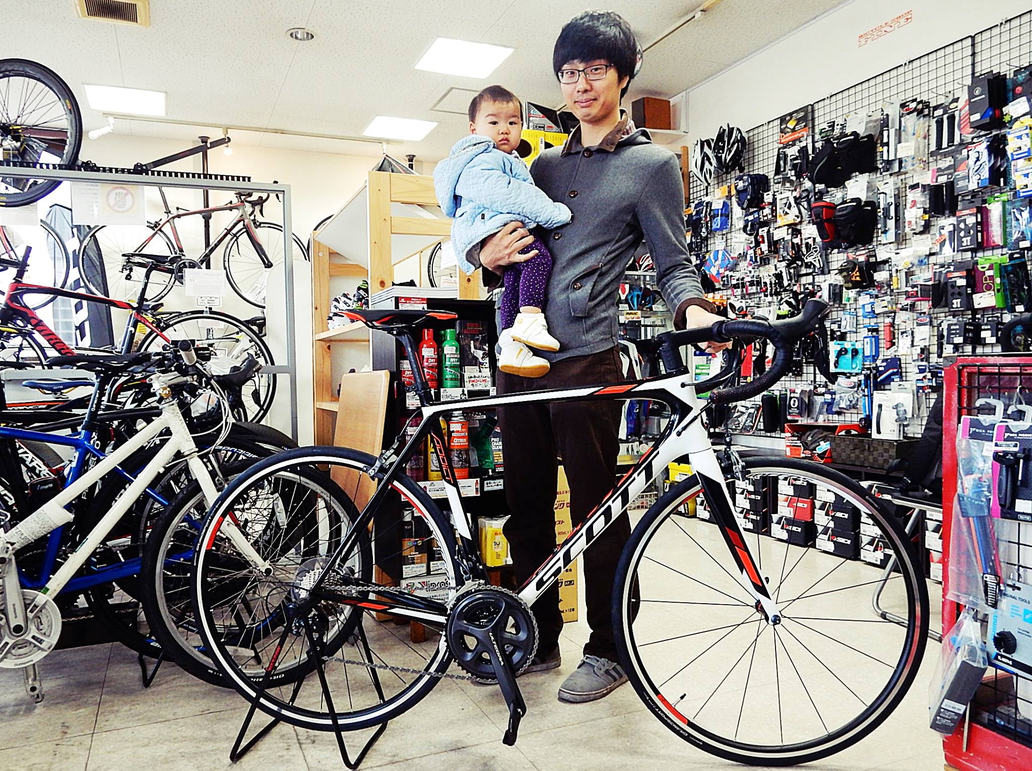 SCOTT ADDICT 20 お買い上げいただきました!! | 自転車販売 | 広島県 ...