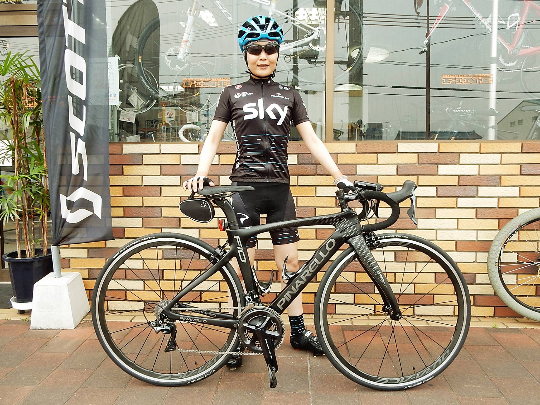 Pinarello Dogma F10 お買い上げいただきました 自転車販売 広島県福山市 ロードバイク マウンテンバイク Bicycleshop Fine ファイン