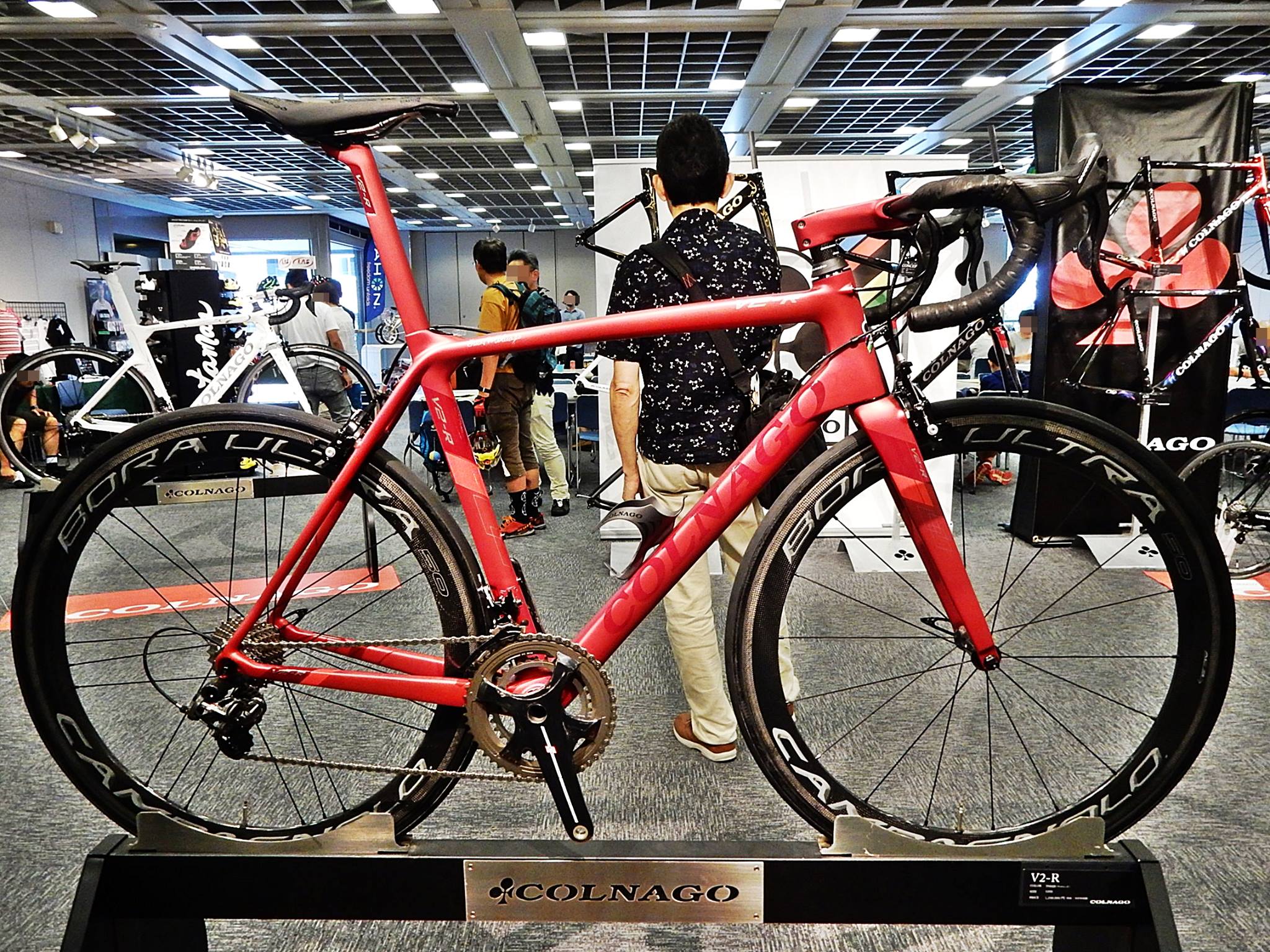 18年colnago展示会に行ってきました カーボン 金属いろいろ編 Bicycleshop Fine 自転車販売 福山市 ロードバイク マウンテンバイク 広島