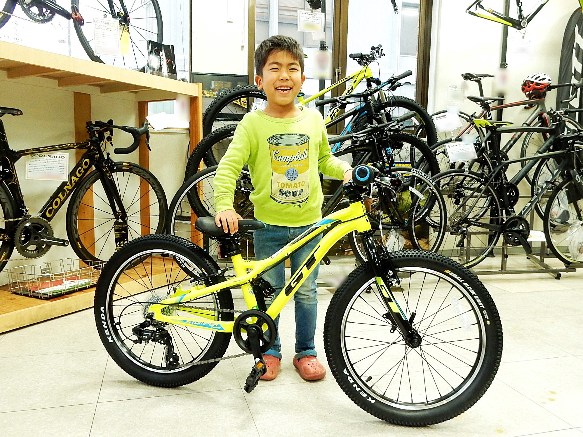 キッズバイク☆GT ストンパープライム 20 お買い上げいただきました